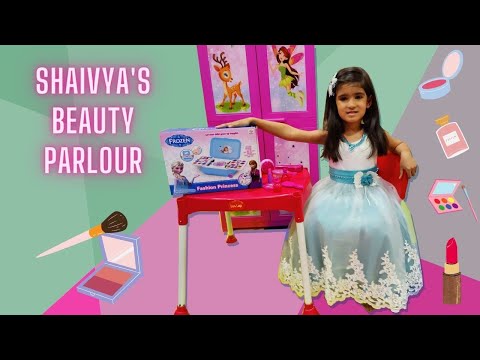 Shaivya Pretend Play with Kids Makeup Kits | Shaivya's Magical Beauty Parlour | Shaivya Doing Makeup