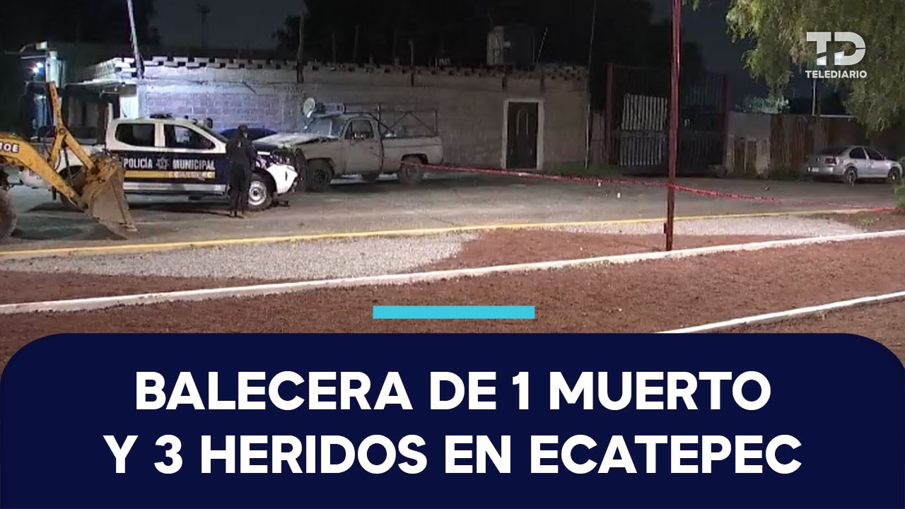 ¡20 balazos! Balacera entre taxistas y vecinos deja un muerto en colonia México Nuevo en Ecatepec