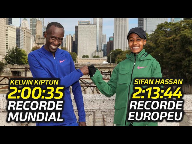 A MARATONA TEM UM NOVO REI? Kiptum fez 2:00:35 e Hassan fez o segundo melhor tempo da história