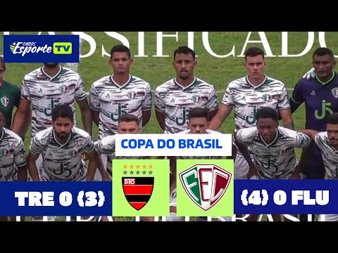 Trem vs. Fluminense-PI. Copa do Brasil 2026. Penalty shootout.