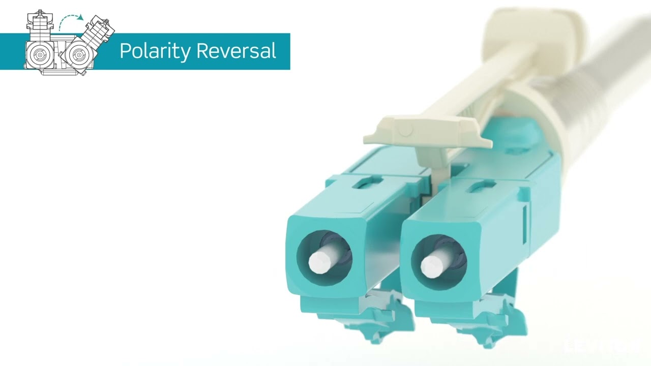 Leviton LC Unibody Connector – Fast, Clean Fiber Optic Installation with Patented Polarity Reversal