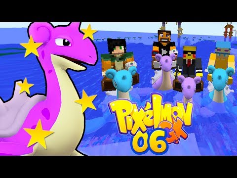 DLARZZ vs FEDERIC vs EREN vs TEAR! GARA DI SURF CON LAPRAS SHINY - Minecraft ITA - Pixelmon GX #06