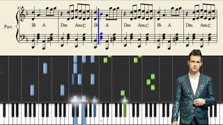 Panic! At The Disco: Crazy=Genius - Piano Tutorial + Sheets
