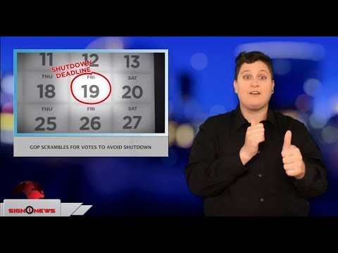 Sign1News 1.18.18 - News for the deaf community powered by CNN in American Sign Language (ASL).