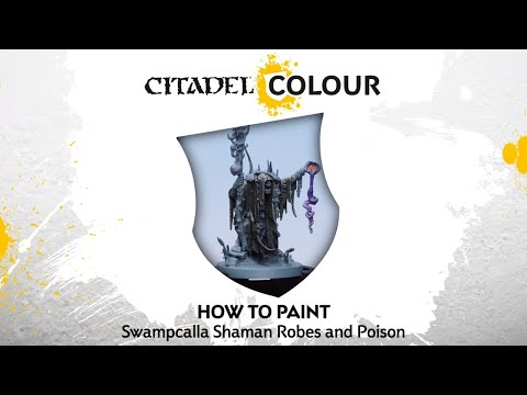 How to Paint Kruleboyz: Swampcalla Shaman Robes and Poison