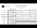 Mozart - Sinfonia Concertante, K.364/320d (1779) {Grumiaux/Pelliccia}