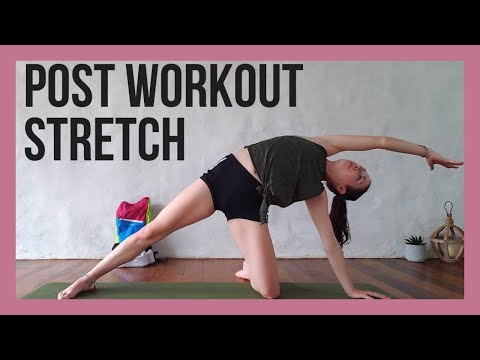 10 min Yoga Cooldown - Post Workout Stretch thumbnail