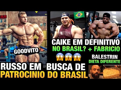 CAIKE PARA SEMPRE NO BRASIL ? - GOODVITO QUER PATROCINIO BRASILEIRO - FABRICIO ESTÁ ENORME E MAIS