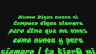 TE EXTRAÑO CADA DIA MAS - LOS TEMERARIOS