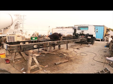 How To Converting to Double Chassis Isuzu Truck || Complete Video With Truck World 1||