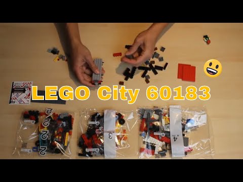 LEGO City 60183 Schwerlasttransporter speed build | heavy cargo transport