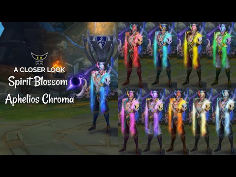 Spirit Blossom Aphelios Chroma