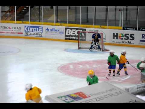 Nachwuchs vom EHC Schaffhausen im Trainingslager