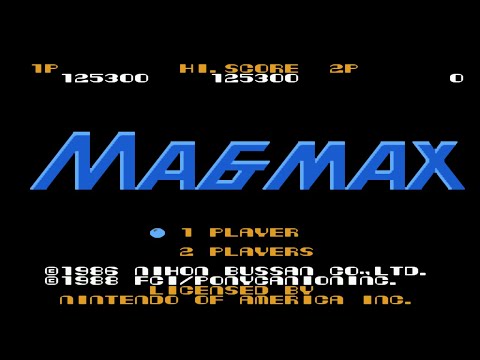 Magmax (NES) - Full Playthrough