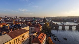DRONE OVER PRAGUE | The Most Colourful City in Europe!