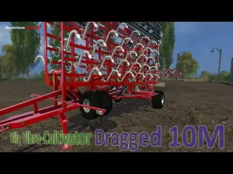 Farming Simulator 15 : Vila Vibro-Cultivator Dragged 10M Mod