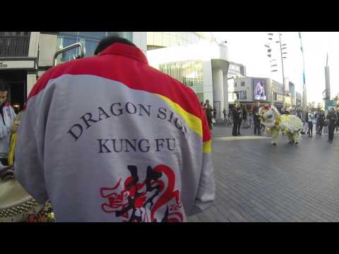 Dragon Sign UK - Lion Dance in Birmingham Bull Ring Part 3