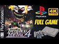 Twisted Metal 4 | PS1 | 4K60ᶠᵖˢ UHD🔴| Longplay Walkthrough Playthrough Full Movie Game