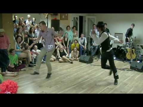 Swinglandia 2013 Solo Jazz Semi-finals Egor Rudometkin vs Dmitry Vostrikov