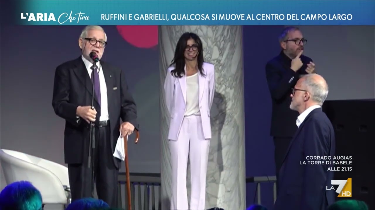 Ruffini e Gabrielli, qualcosa si muove al centro del campo largo