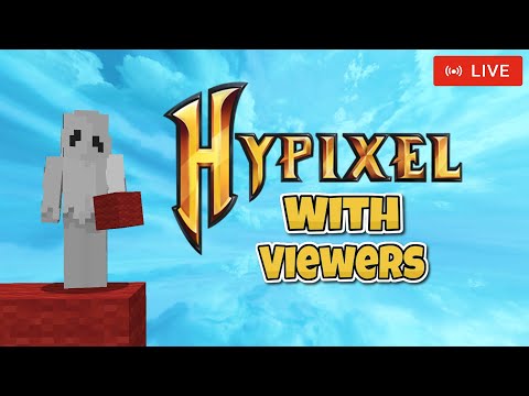 EPIC Minecraft Hypixel Livestream with Mr Heller!