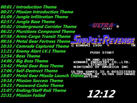 metal gear 2 nes snake revenge