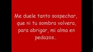 Me duele Amarte - Reik (Letra)