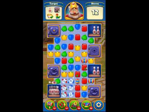 Royal Match Level 2446 - NO BOOSTERS GAMEPLAY 👑 | SKILLGAMING ✔️