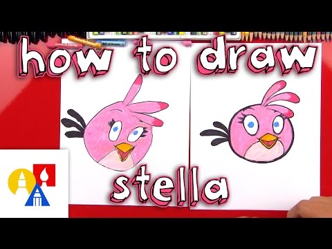 How To Draw Stella From Angry Birds