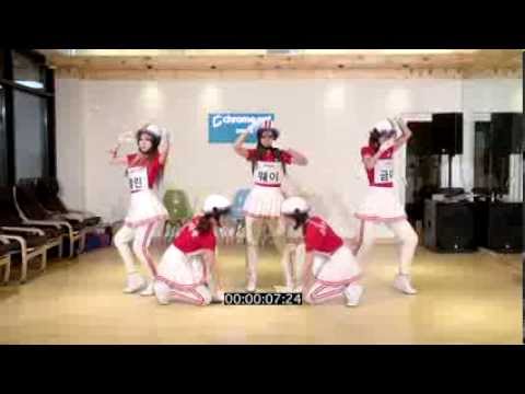 Crayon Pop -  빠빠빠   (Bar Bar Bar)  (dance practice)