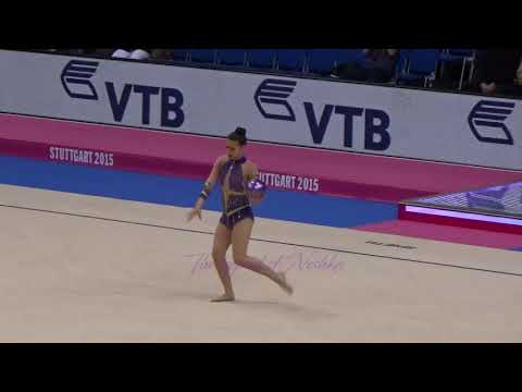 Lina DUSSAN (COL) ball - 2015 Stuttgart worlds Qualifs