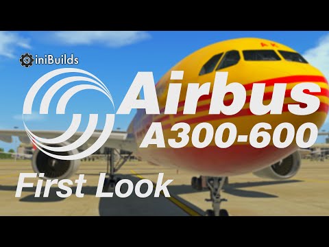 Airline2Sim iniSimulations Airbus A300-600R First Look Part 1 - Meet Captain Girardey