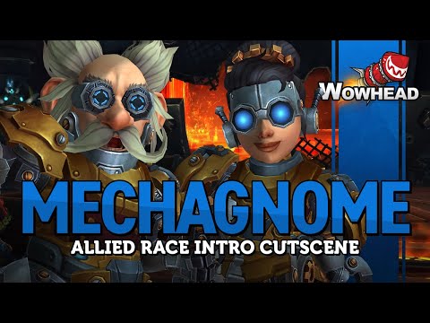Mechagnome Allied Race Intro Cutscene - Patch 8.3