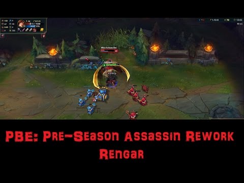 [PBE] Pre-Season Assassin Rework Rengar