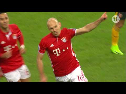 Champions League 15.02.2017 / Robben goal against Arsenal!