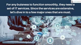 TYPES OF IT SERVICES