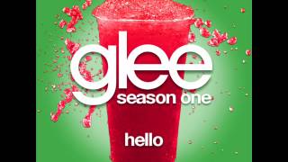 Glee - Hello [LYRICS]
