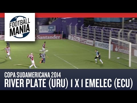 River Plate (URU) 1-1 Emelec (ECU) - Copa Sudamericana 2014 - 2nd Round