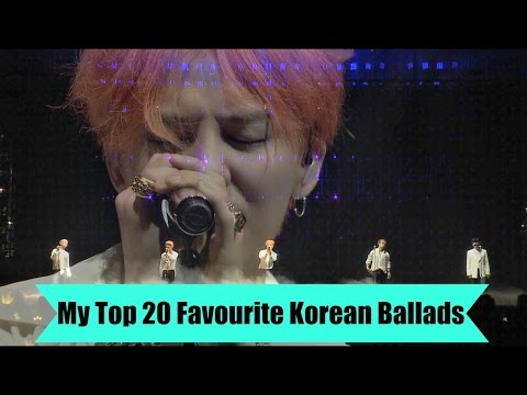 My Top 20 Favourite Korean Ballads (Live Version)