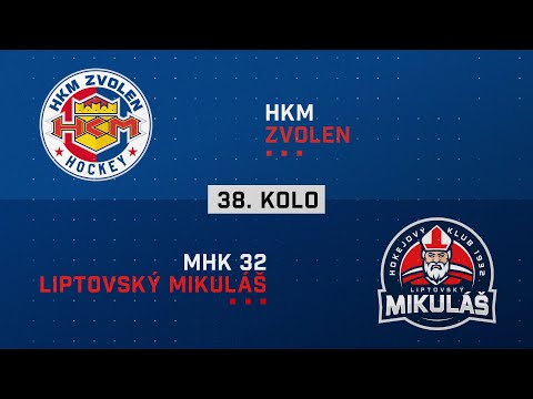 38.kolo HKM Zvolen - MHK 32 Liptovský Mikuláš HIGHLIGHTS