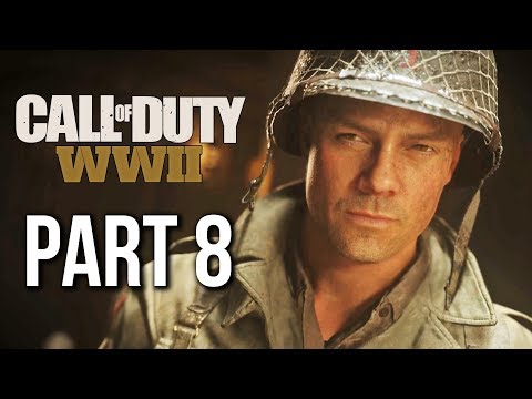 Call of Duty WW2 Gameplay Walkthrough Part 8 - HILL 493 (no commentary) CAMPAIGN