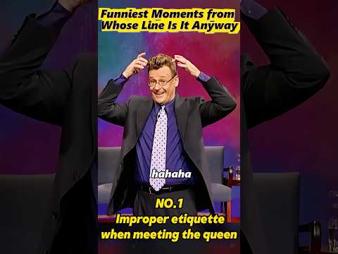 Funniest moments from Whose line is it anyway