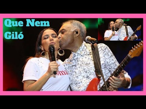 ANITTA  se rende ao mestre GILBERTO GIL [[ Que Nem Giló ]] Festival Combina MPB | 🎼Salac Music