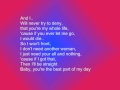 Chris Brown-With You Lyrics