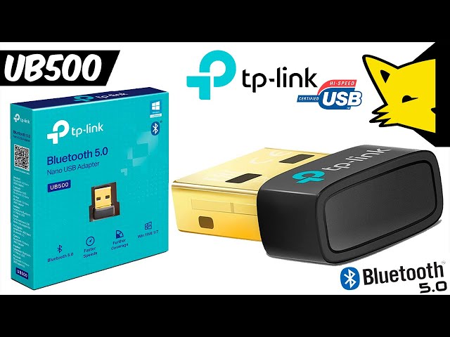 Vídeo relacionado con TP-Link UB500 - Adaptador Bluetooth USB para PC, Plug & Play, Tamaño Mini