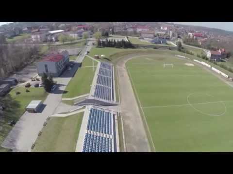 MKS Kalwarianka - Niwa Nowa Wieś z lotu ptaka