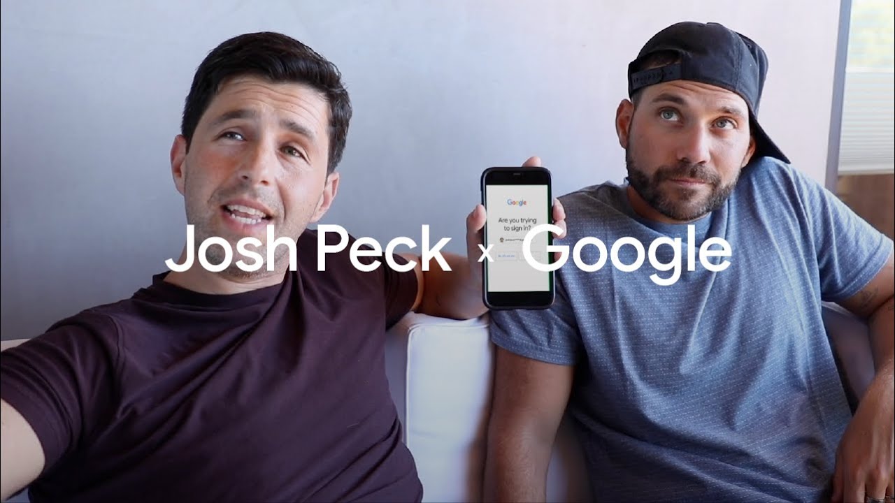 Josh Peck Presents: Google's 2-Step Verification | Safer with Google