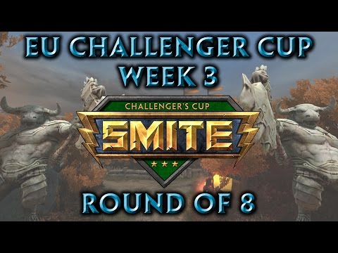 Smite Challenger Cup EU Week 3 - Round of 8