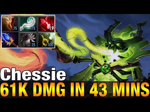 Chessie 8.4K MMR Plays Pugna 61K DMG IN 43 MINS - Dota 2