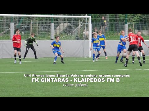 FK GINTARAS - KLAIPĖDOS FM B 3-2 (3-1)